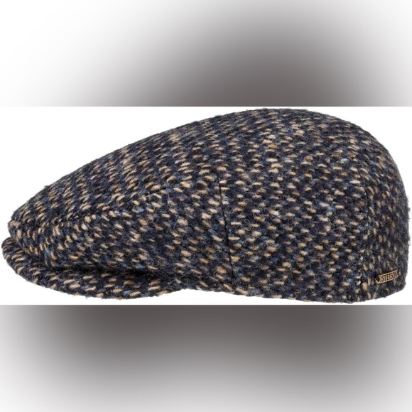 Stetson Kent Tuckmill Wool Flat Cap R166-4 - Picture 1 of 5